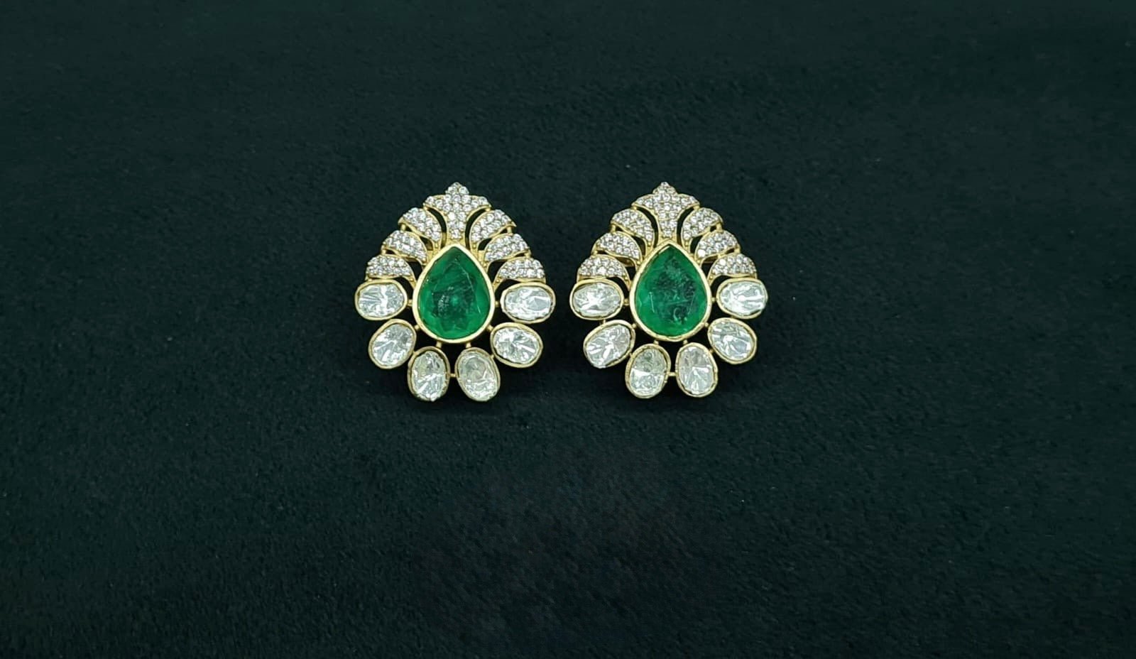 Moissanite Tops 09090 - KRISHNA'S SWETA JEWELLERY