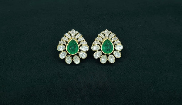 Moissanite Tops 09090 - KRISHNA'S SWETA JEWELLERY