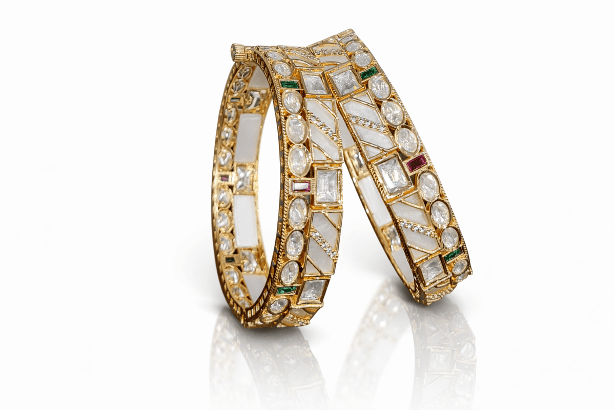 MOP Bangles 09426 - KRISHNA'S SWETA JEWELLERY