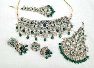 Mughal Choker 04437 - KRISHNA'S SWETA JEWELLERY