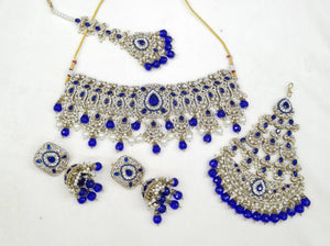 Mughal Choker 04437 - KRISHNA'S SWETA JEWELLERY