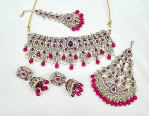 Mughal Choker 04437 - KRISHNA'S SWETA JEWELLERY