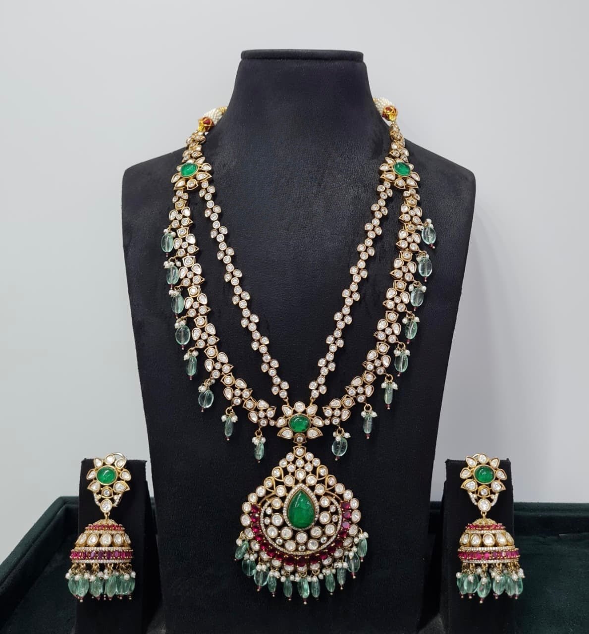 Nacheli Long 07970 - KRISHNA'S SWETA JEWELLERY
