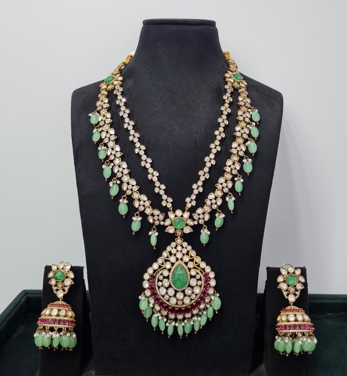 Nacheli Long 07970 - KRISHNA'S SWETA JEWELLERY