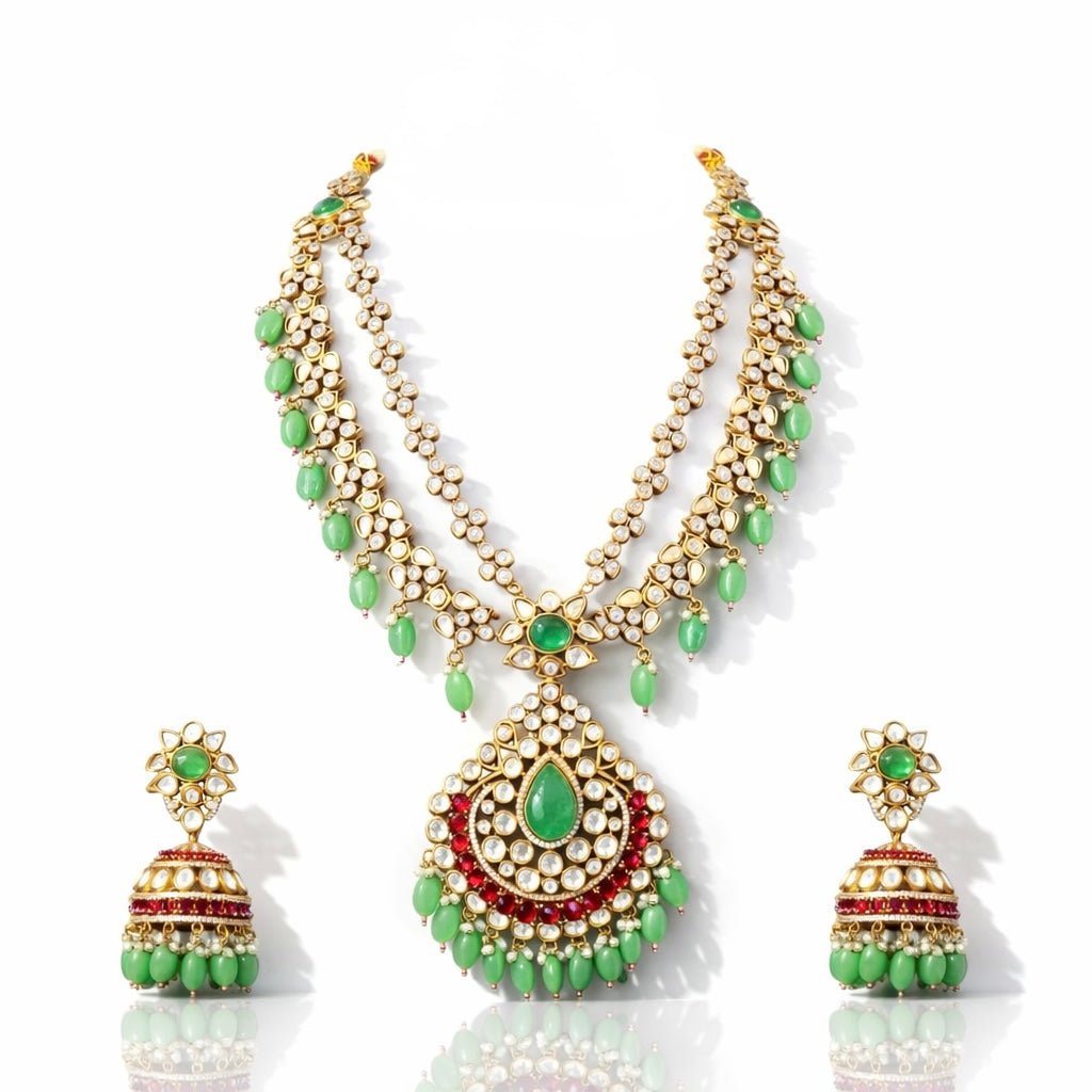 Nacheli Long 07970 - KRISHNA'S SWETA JEWELLERY