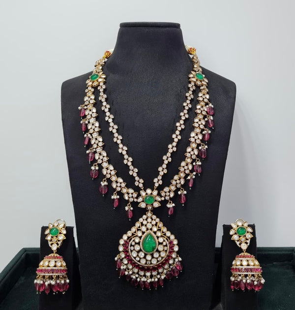 Nacheli Long 07970 - KRISHNA'S SWETA JEWELLERY