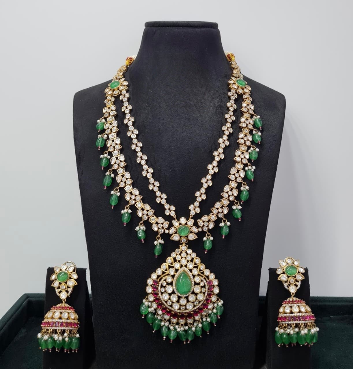 Nacheli Long 07970 - KRISHNA'S SWETA JEWELLERY