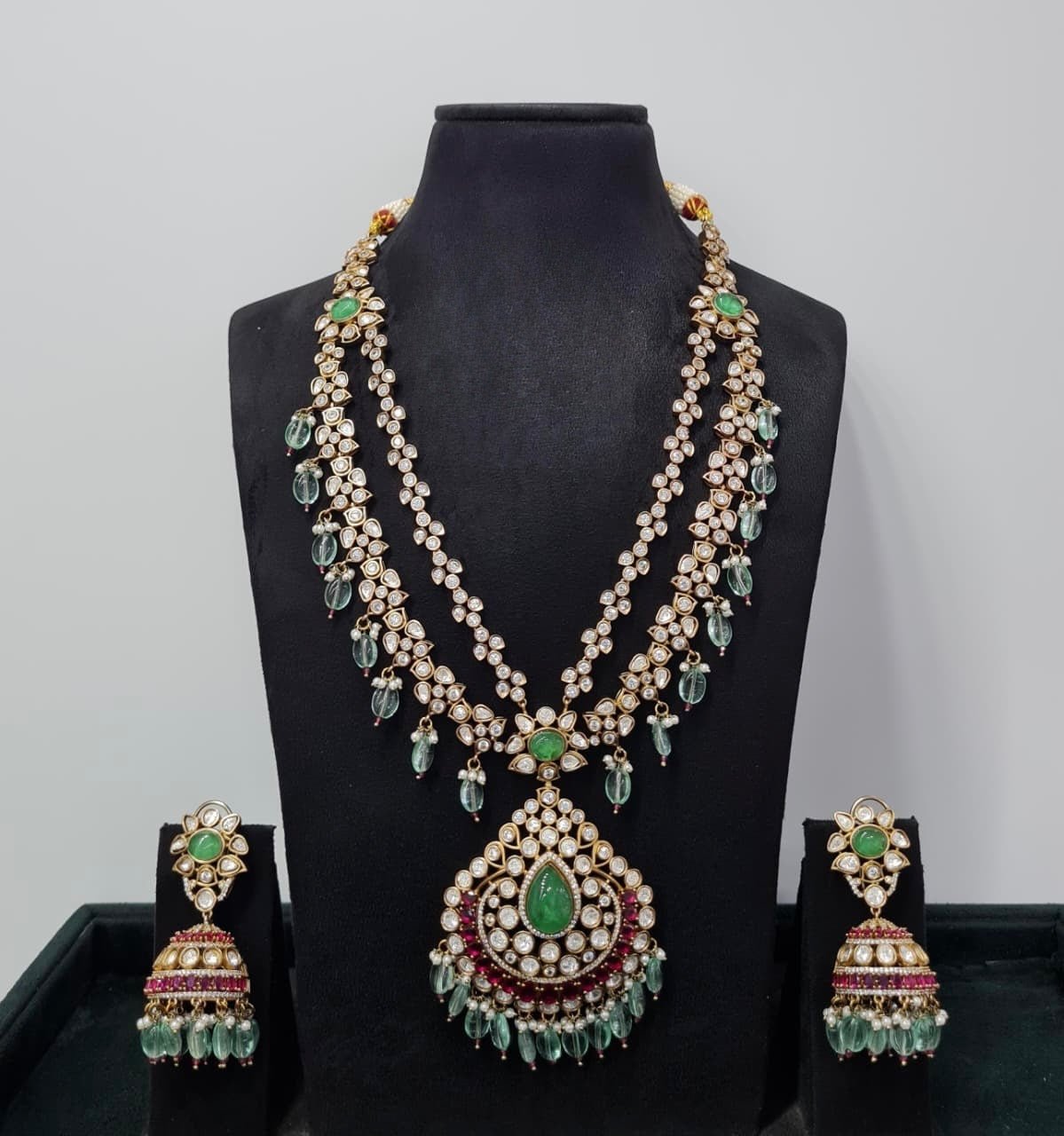 Nacheli Long 07970 - KRISHNA'S SWETA JEWELLERY