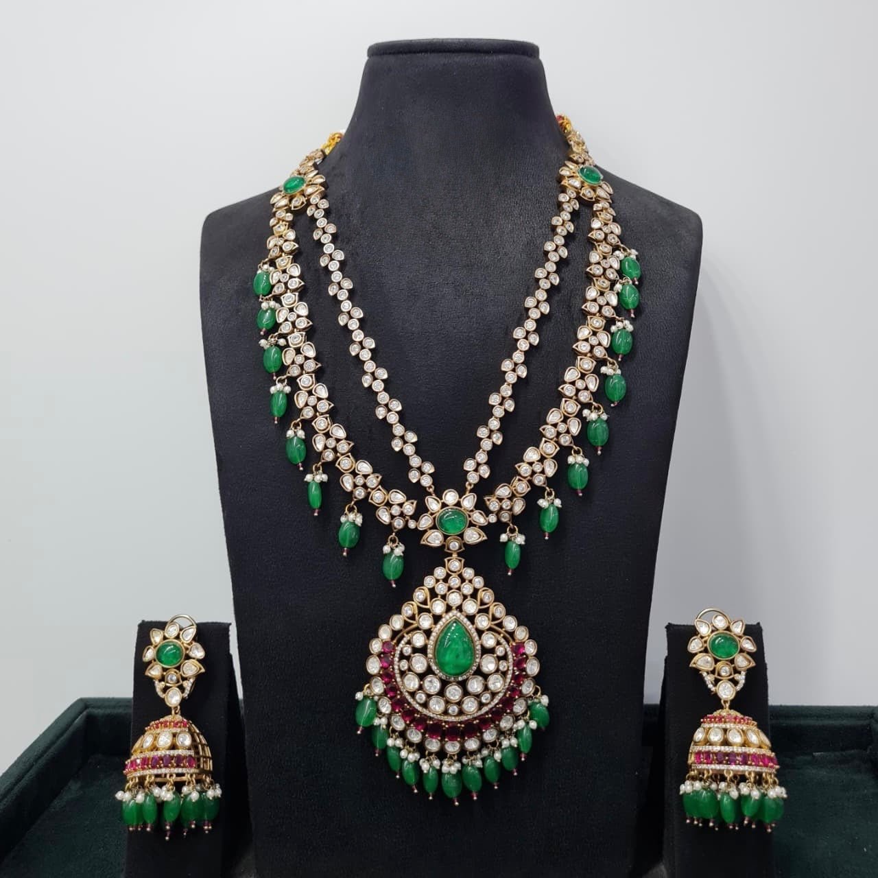 Nacheli Long 07970 - KRISHNA'S SWETA JEWELLERY