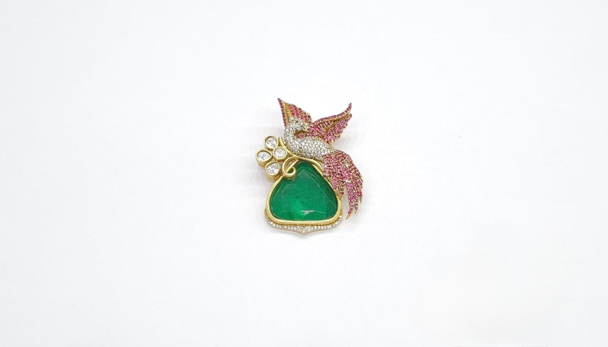 New Brooch 10634 - KRISHNA'S SWETA JEWELLERY