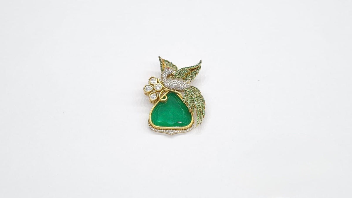 New Brooch 10634 - KRISHNA'S SWETA JEWELLERY