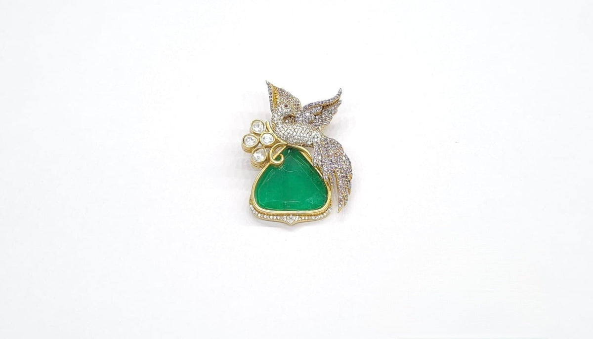 New Brooch 10634 - KRISHNA'S SWETA JEWELLERY