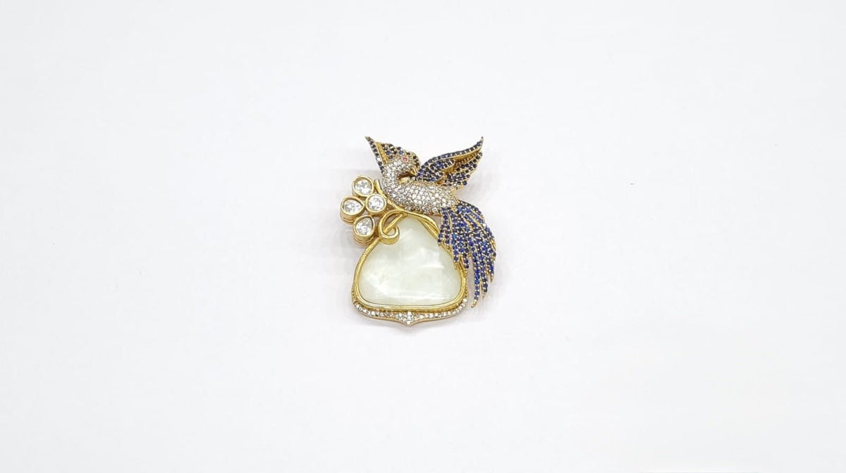 New Brooch 10634 - KRISHNA'S SWETA JEWELLERY