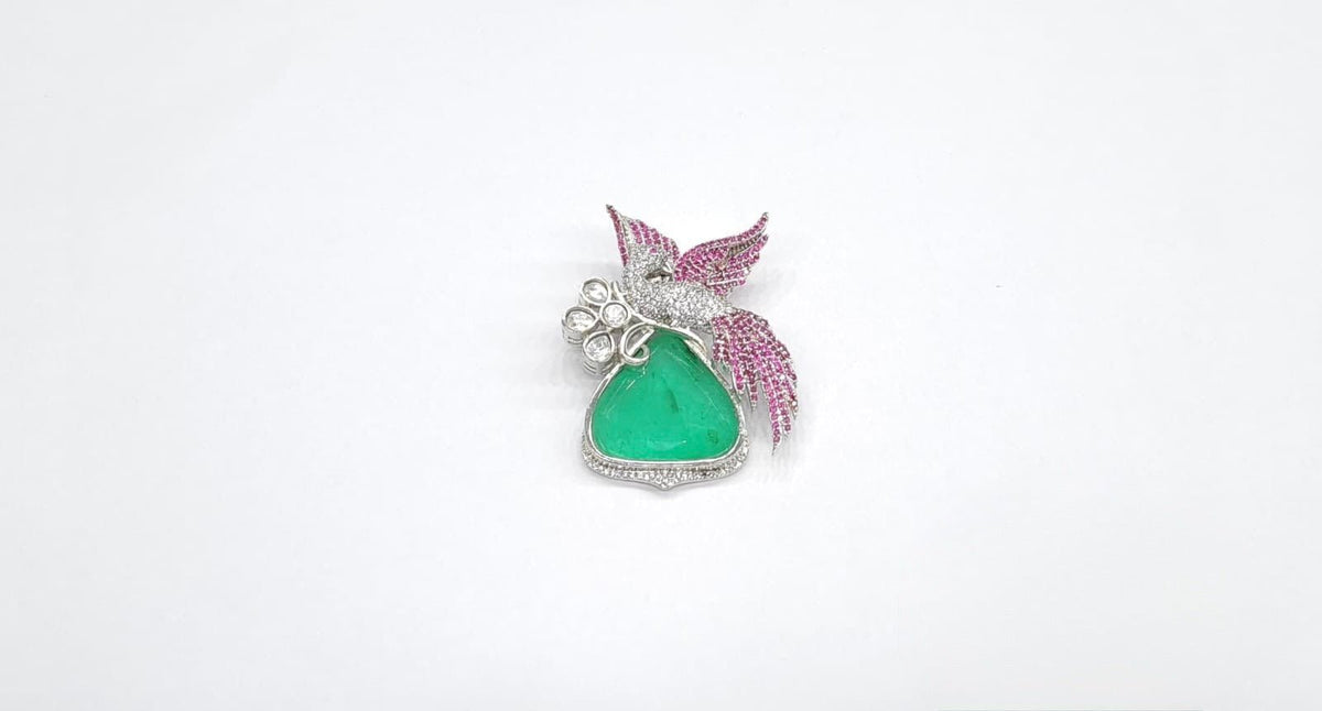 New Brooch 10634 - KRISHNA'S SWETA JEWELLERY