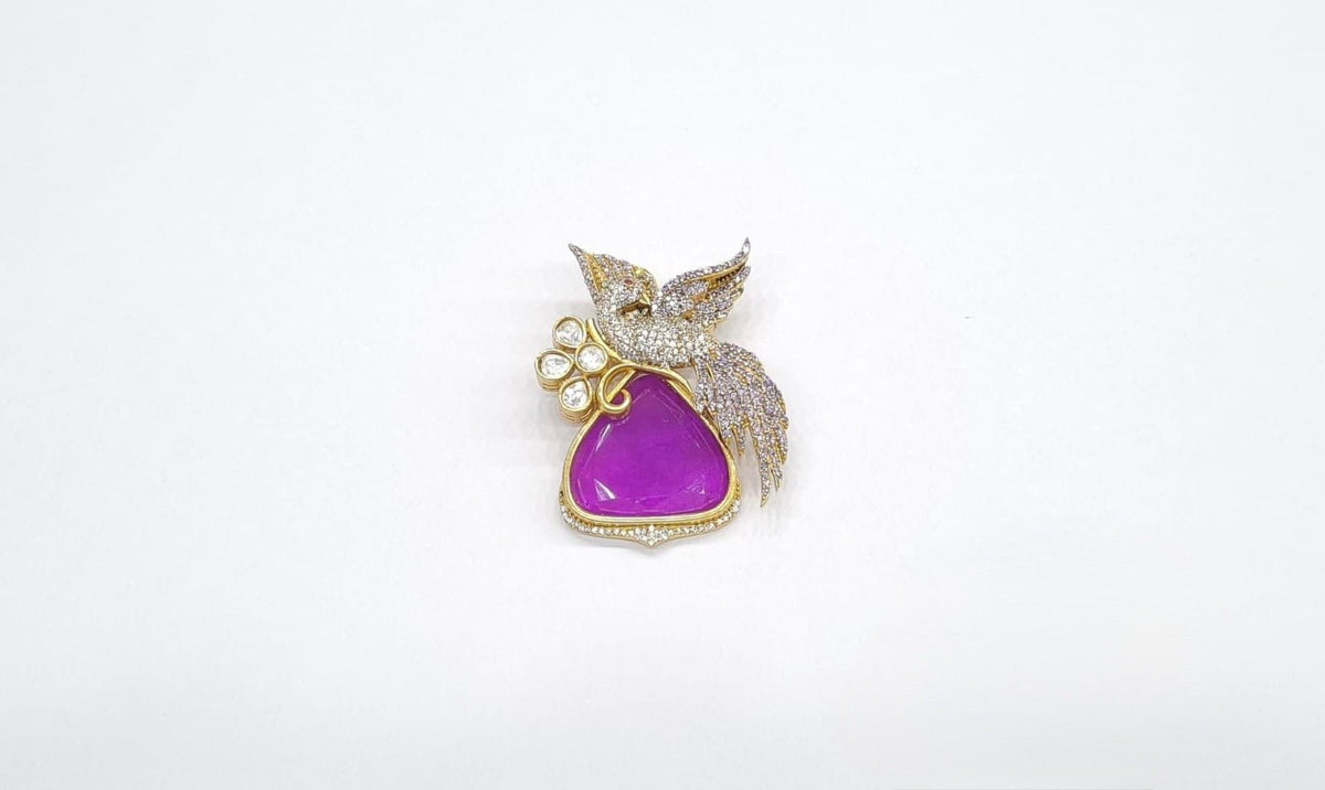 New Brooch 10634 - KRISHNA'S SWETA JEWELLERY