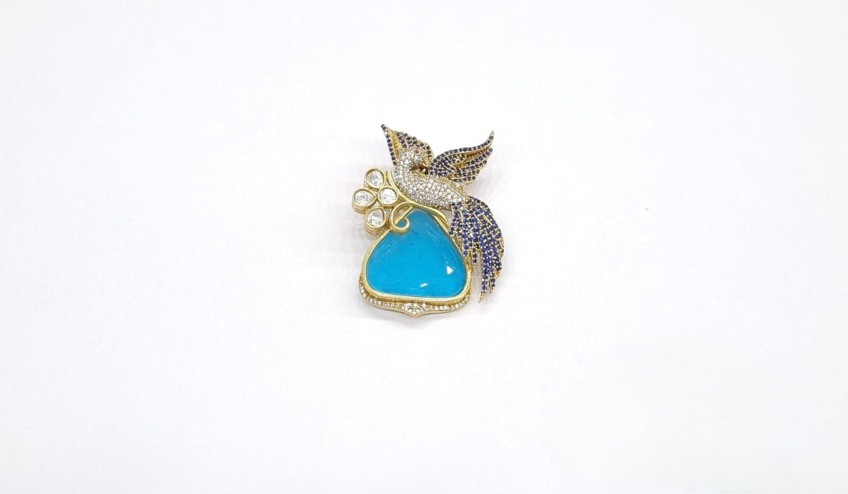 New Brooch 10634 - KRISHNA'S SWETA JEWELLERY