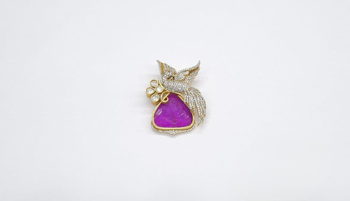 New Brooch 10634 - KRISHNA'S SWETA JEWELLERY