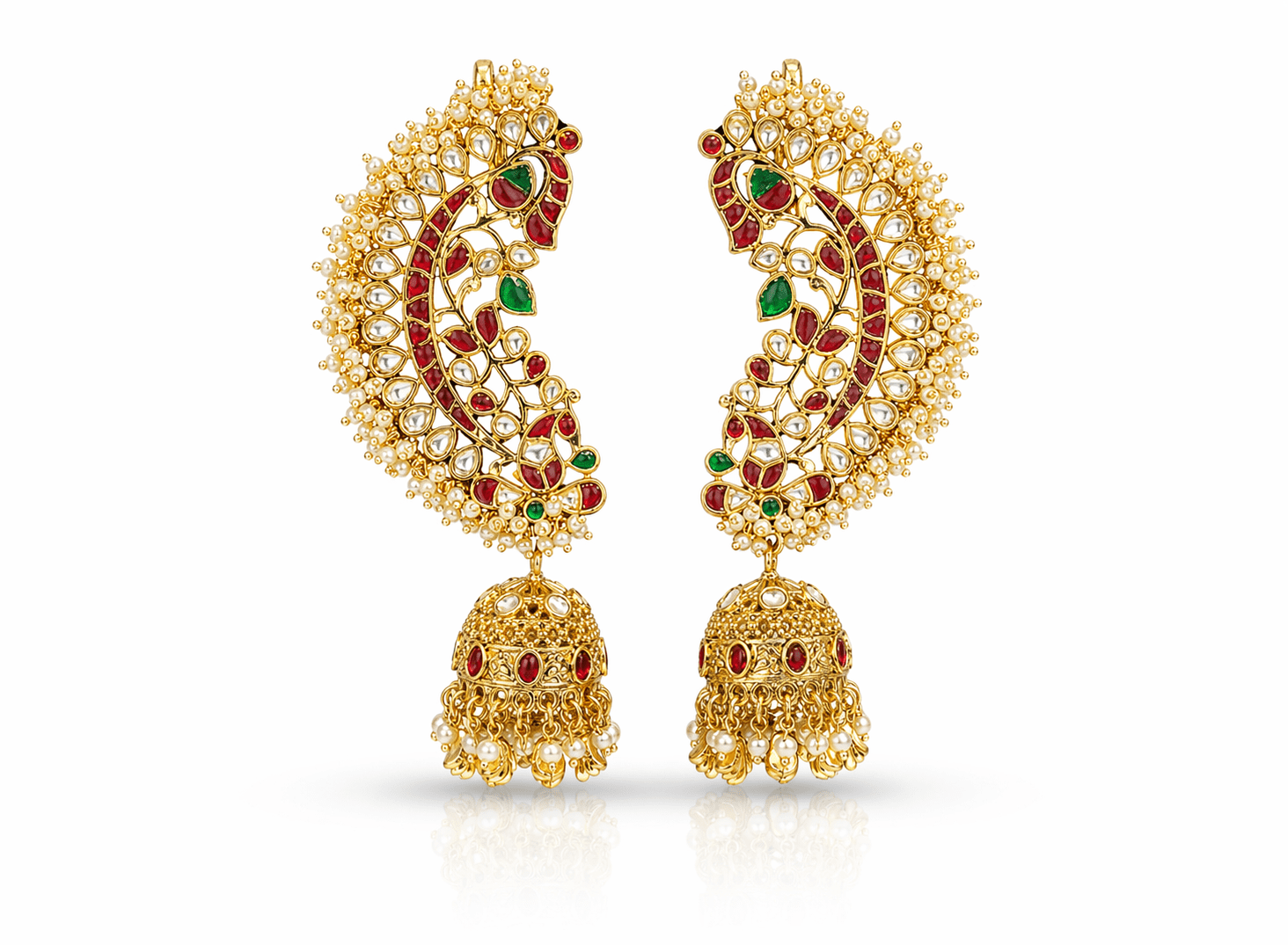 Pachi Earcuff 06102 - KRISHNA'S SWETA JEWELLERY