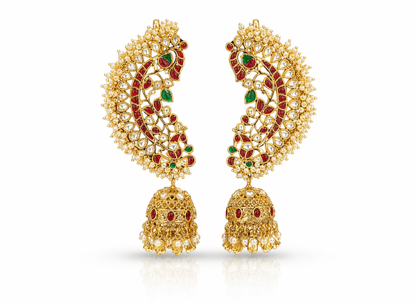 Pachi Earcuff 06102 - KRISHNA'S SWETA JEWELLERY