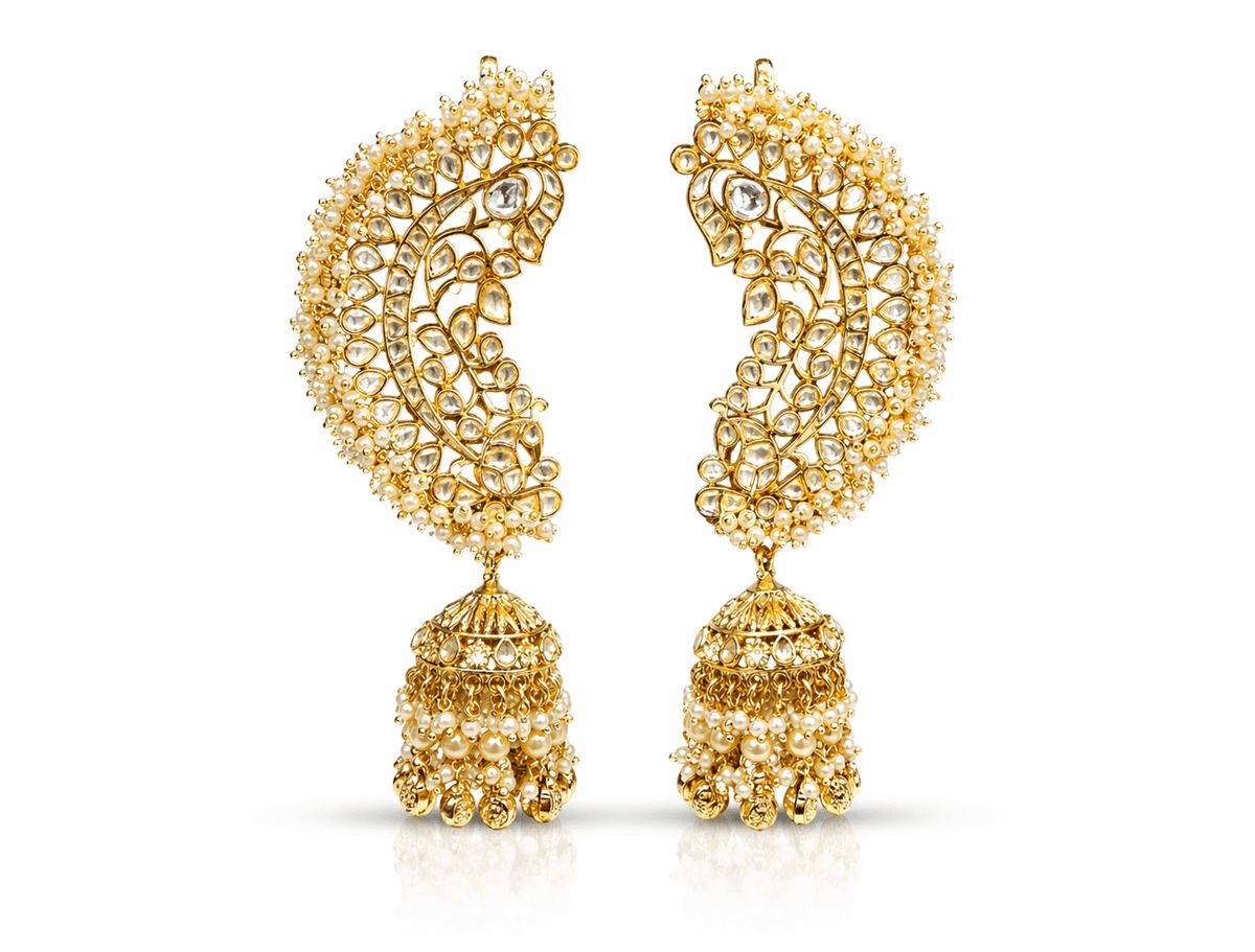 Pachi Earcuff 06102 - KRISHNA'S SWETA JEWELLERY