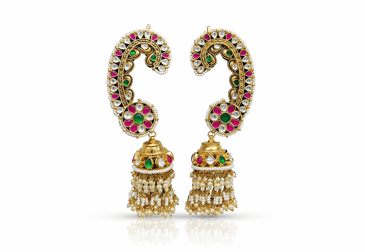 Pachi Earcuff 09564 - KRISHNA'S SWETA JEWELLERY