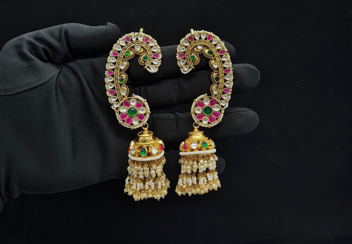 Pachi Earcuff 09564 - KRISHNA'S SWETA JEWELLERY