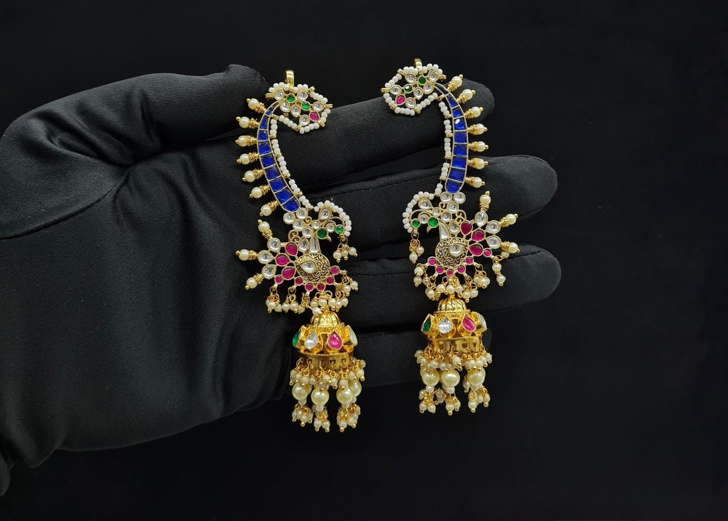 Pachi Earcuff 09565 - KRISHNA'S SWETA JEWELLERY