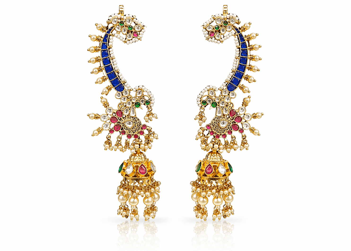 Pachi Earcuff 09565 - KRISHNA'S SWETA JEWELLERY