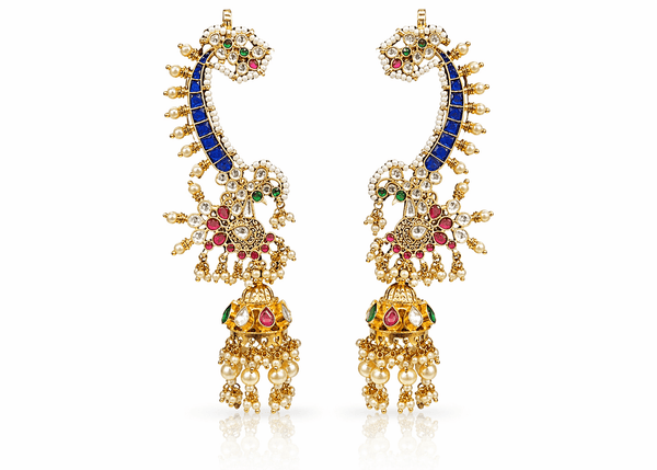 Pachi Earcuff 09565 - KRISHNA'S SWETA JEWELLERY
