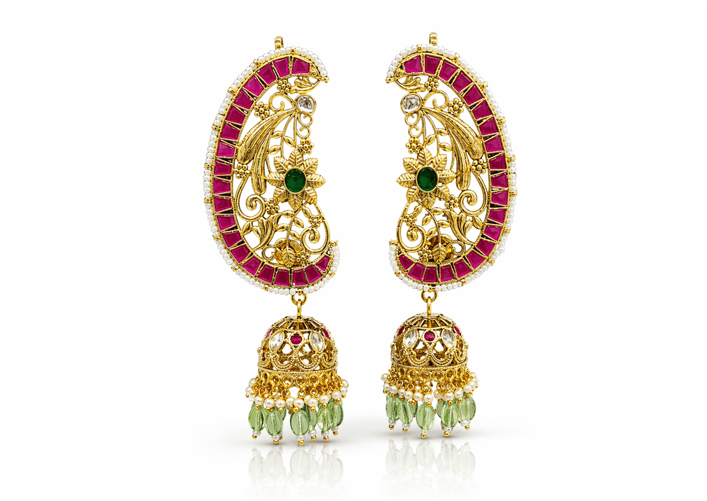 Pachi Earcuff 09567 - KRISHNA'S SWETA JEWELLERY