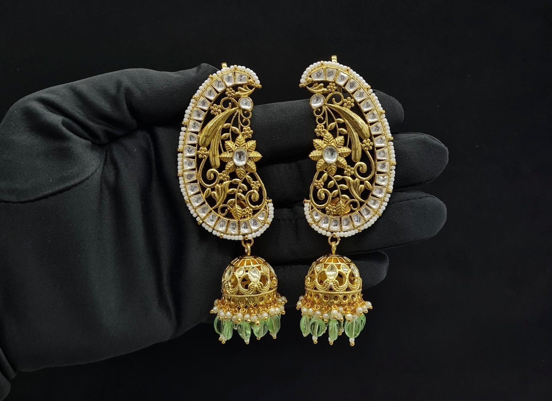 Pachi Earcuff 09567 - KRISHNA'S SWETA JEWELLERY