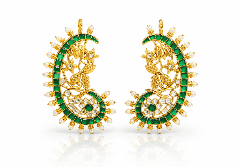 Pachi Earcuff 09568 - KRISHNA'S SWETA JEWELLERY