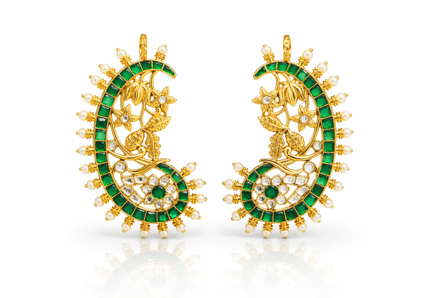 Pachi Earcuff 09568 - KRISHNA'S SWETA JEWELLERY