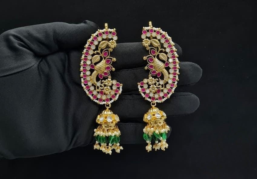 Pachi Earcuff 09638 - KRISHNA'S SWETA JEWELLERY