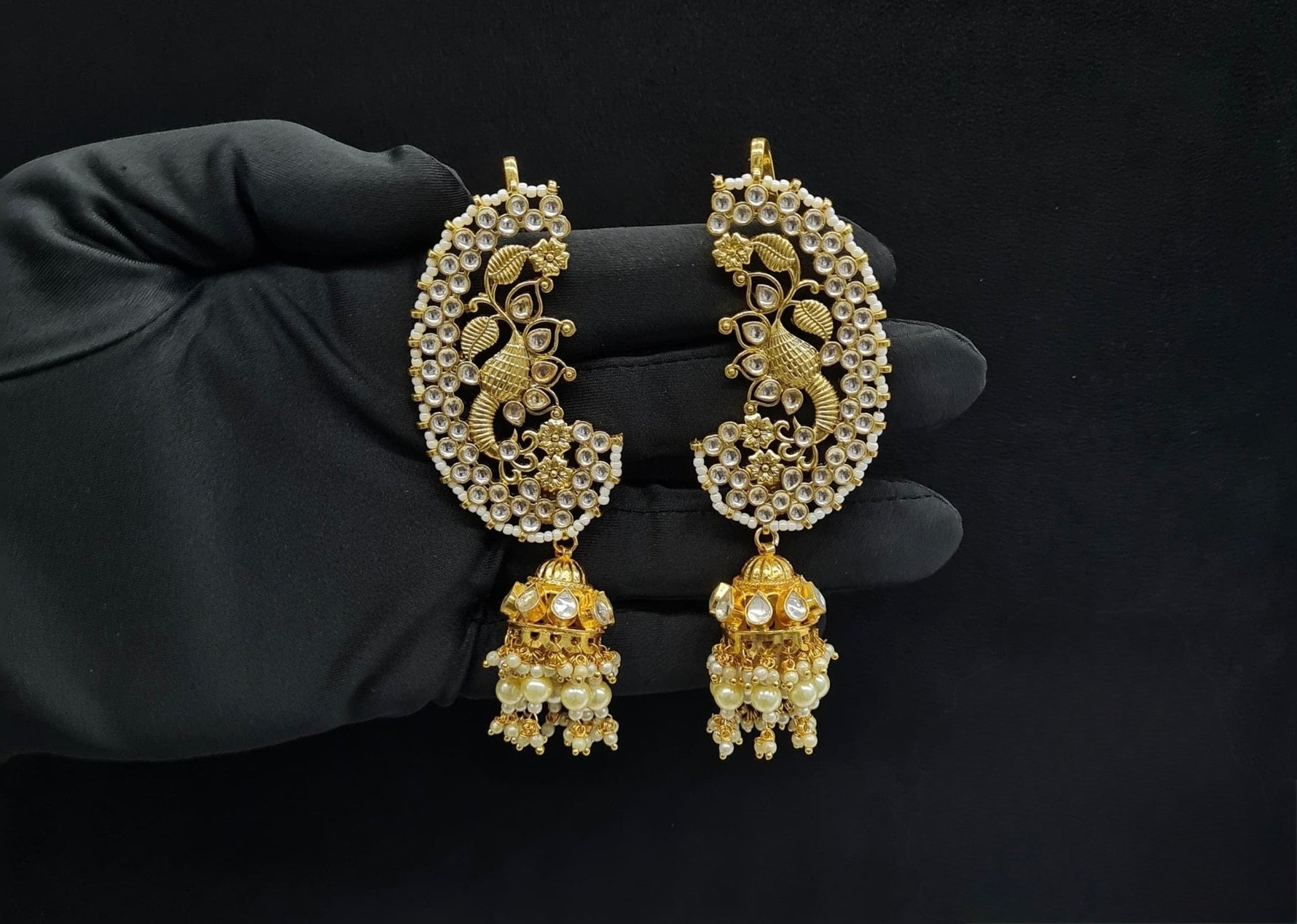 Pachi Earcuff 09638 - KRISHNA'S SWETA JEWELLERY