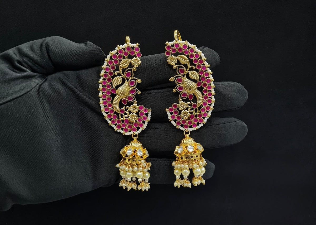Pachi Earcuff 09638 - KRISHNA'S SWETA JEWELLERY