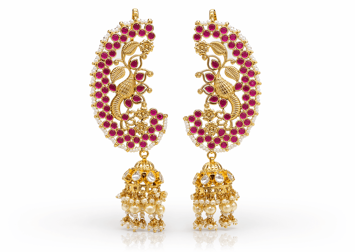 Pachi Earcuff 09638 - KRISHNA'S SWETA JEWELLERY