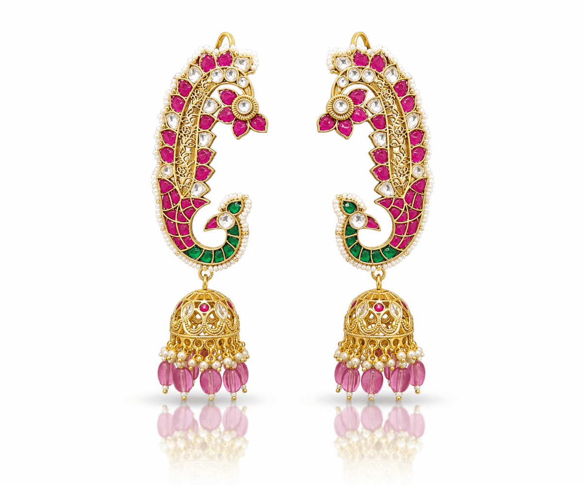 Pachi Earcuff 10330 - KRISHNA'S SWETA JEWELLERY