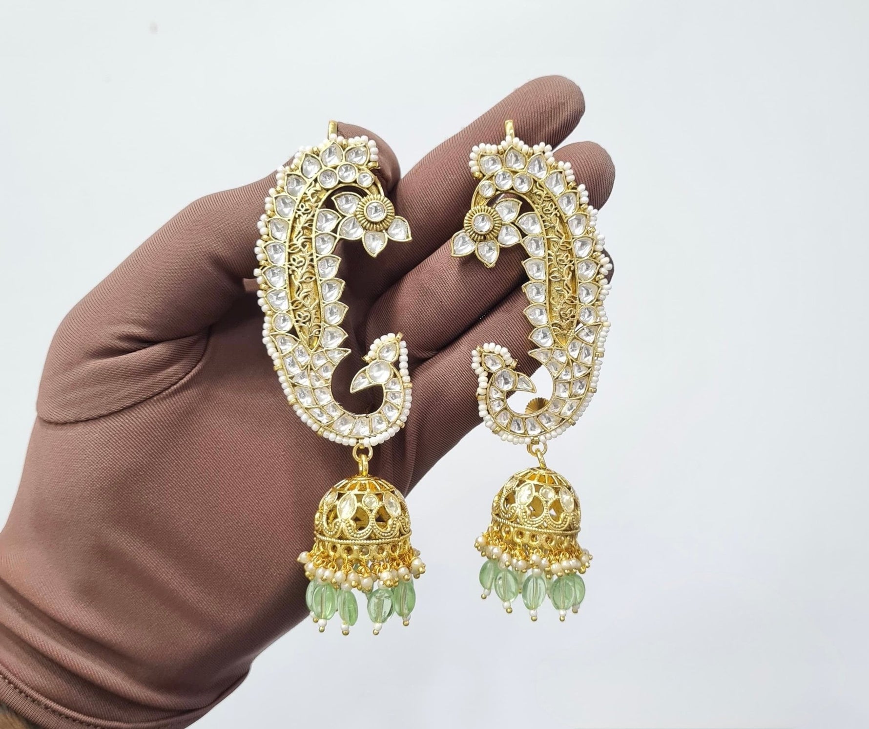 Pachi Earcuff 10330 - KRISHNA'S SWETA JEWELLERY