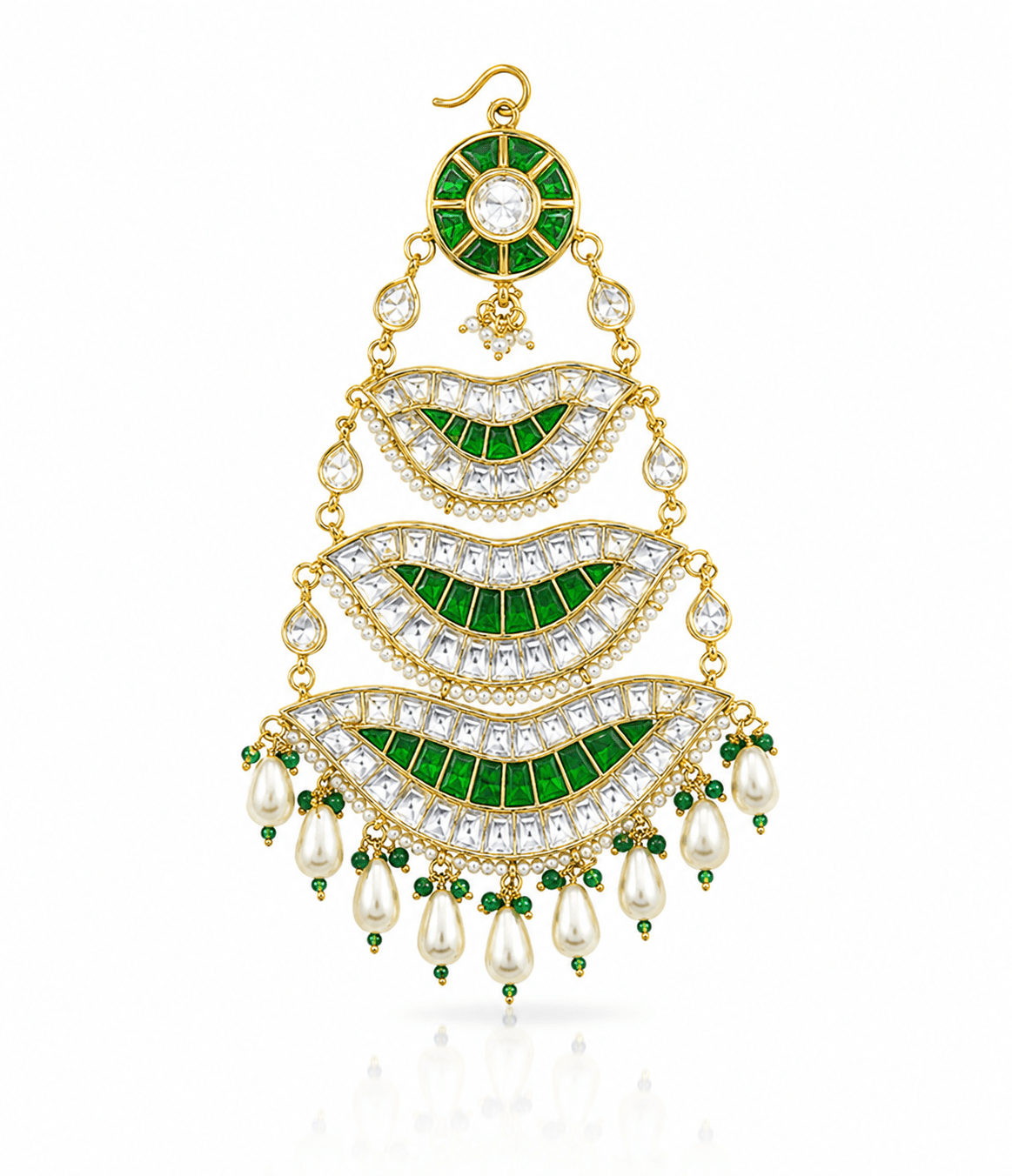 Pachi Kundan passa 08823 - KRISHNA'S SWETA JEWELLERY