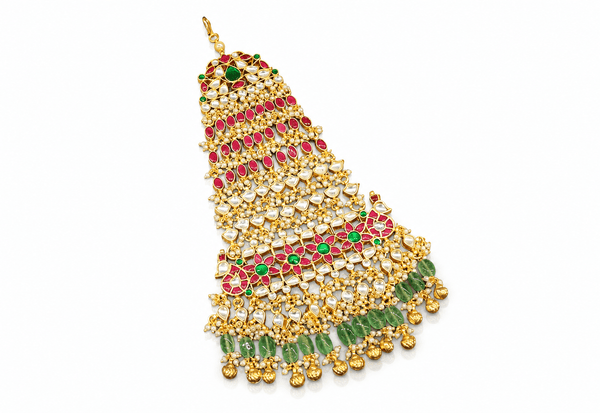 Pachi Kundan Passa 11547 - KRISHNA'S SWETA JEWELLERY