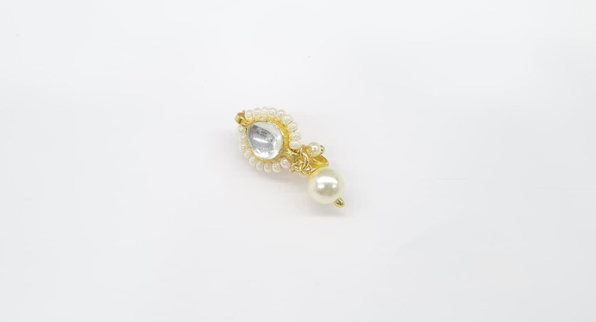 Pachi Pan Nosepin 06848 - KRISHNA'S SWETA JEWELLERY