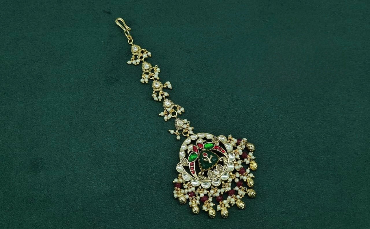 Pachi Tikka 08986 - KRISHNA'S SWETA JEWELLERY