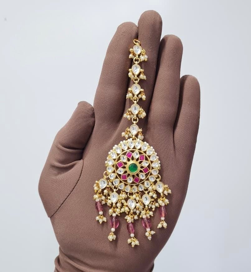 Pachi Tikka 10334 - KRISHNA'S SWETA JEWELLERY