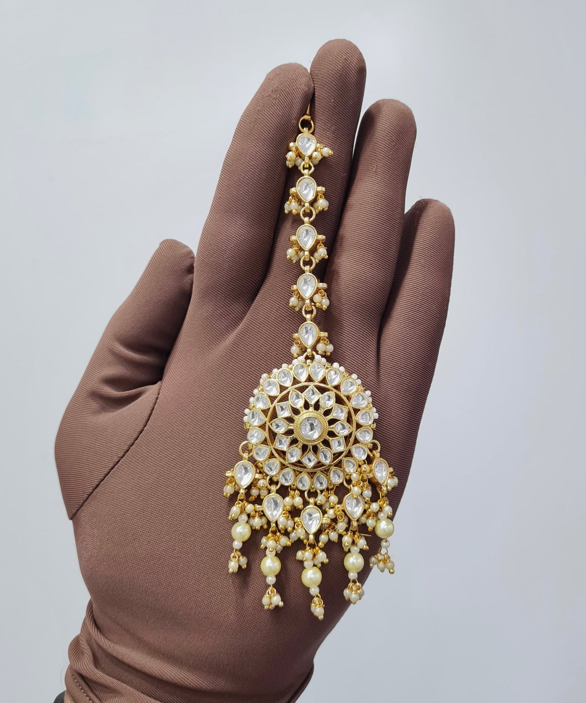 Pachi Tikka 10334 - KRISHNA'S SWETA JEWELLERY