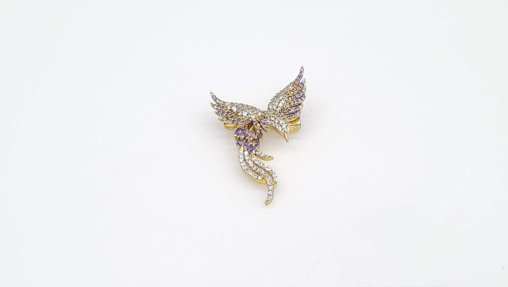 Pakshi brooch 11437 - KRISHNA'S SWETA JEWELLERY
