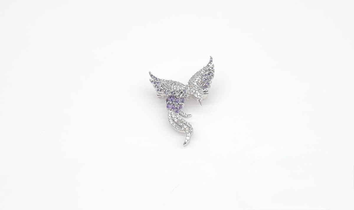 Pakshi brooch 11437 - KRISHNA'S SWETA JEWELLERY