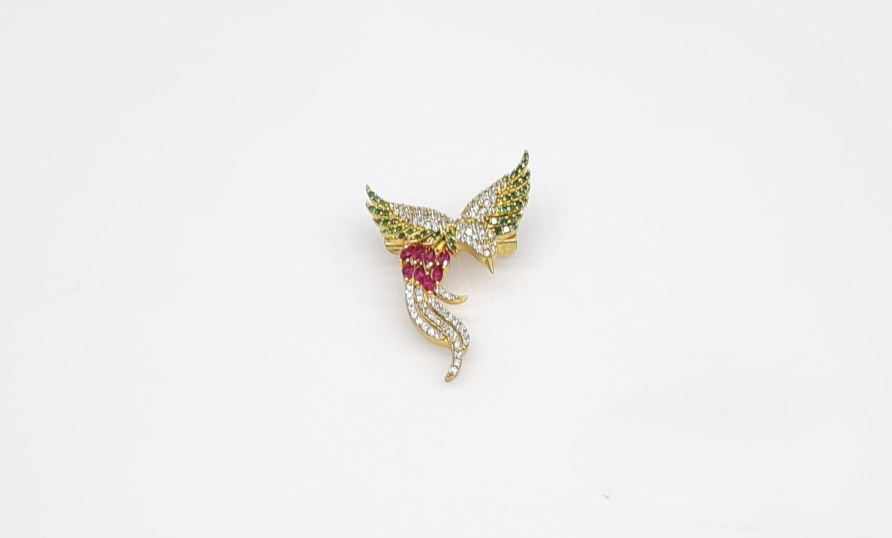 Pakshi brooch 11437 - KRISHNA'S SWETA JEWELLERY