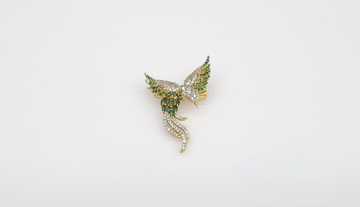 Pakshi brooch 11437 - KRISHNA'S SWETA JEWELLERY