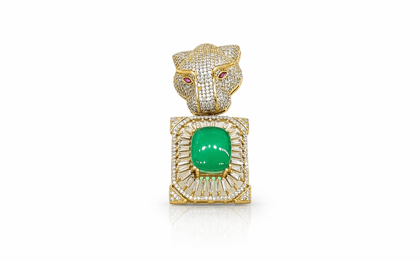 Panther Brooch 09544 - KRISHNA'S SWETA JEWELLERY